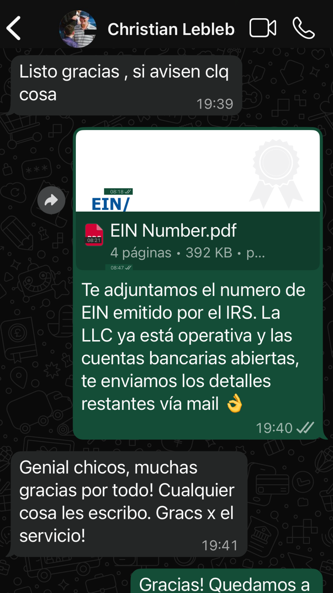 Testimonio real de un cliente de Consultora Zenda