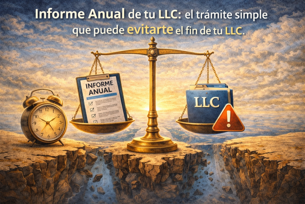 annual report llc, informe anual, informes llc, renovar llc